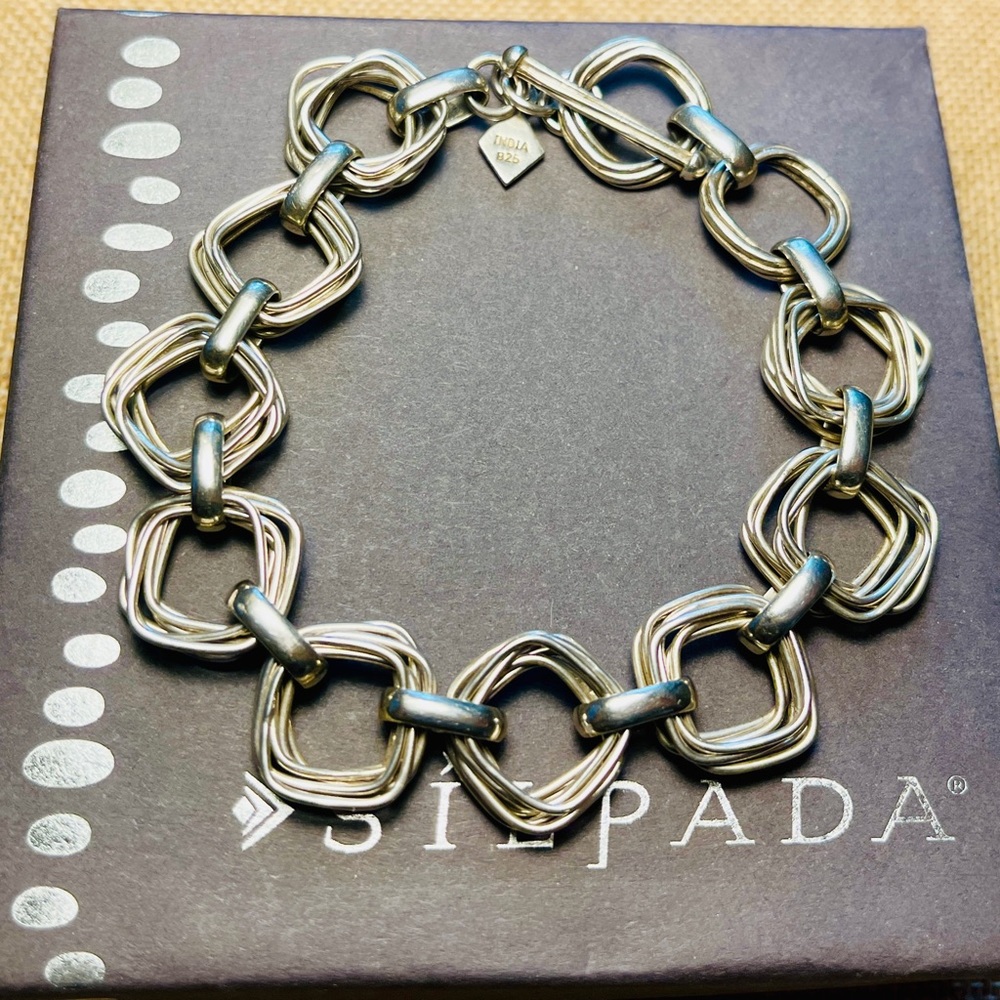 Silpada Wire Strand Toggle Bracelet